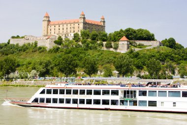 Bratislava Castle, Slovakia clipart