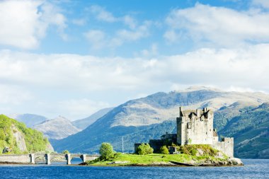 Eilean donan Kalesi, loch duich, İskoçya