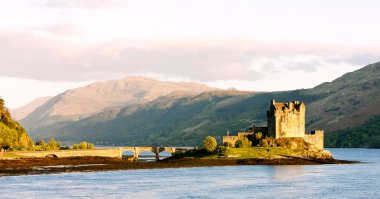 Eilean donan Kalesi, loch duich, İskoçya