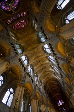 iç katedral notre dame, reims, şampanya, Fransa