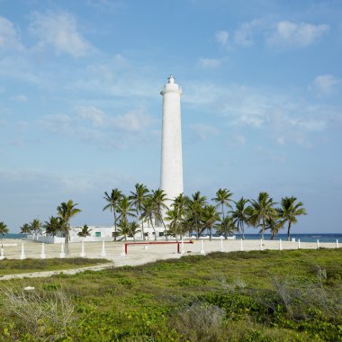 Deniz feneri, cayo sabinal, Camagüey Eyaleti, Küba