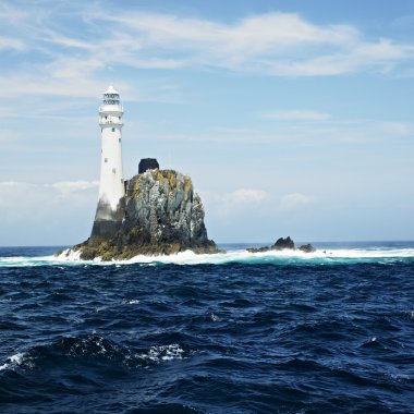 Deniz feneri, fastnet kaya, county cork, İrlanda