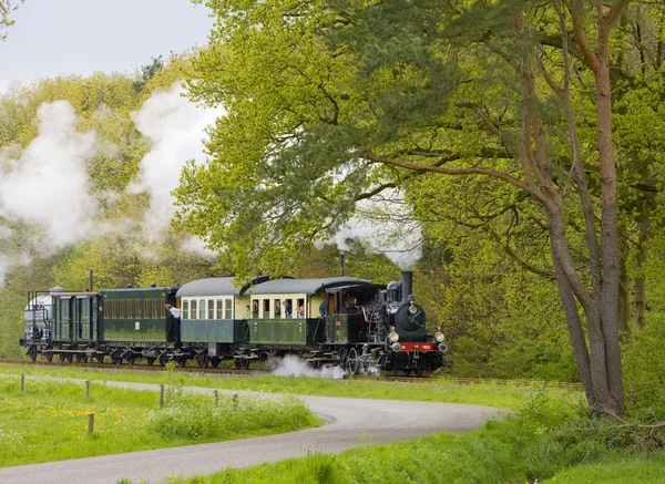 Steam train, Boekelo - Haaksbergen, Netherlands — Stock Photo, Image