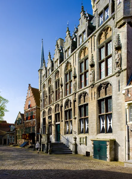 Stadhuis, veere, zeeland, Nederland — Stockfoto