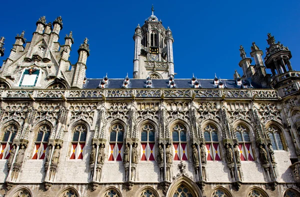 Rathaus, Middelburg, Zeeland, Niederlande — Stockfoto