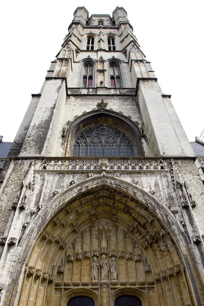 Kathedraal van st. bavon, Gent, Vlaanderen, België — Stockfoto
