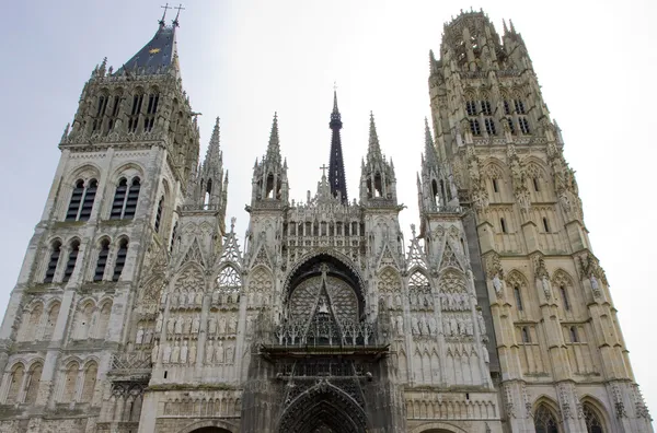 Cathedral Notre Dame, Rouen, Normandia, França — Fotografia de Stock