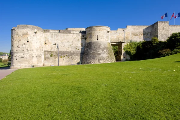 Hertogelijk kasteel, caen, Normandië, Frankrijk — Stockfoto