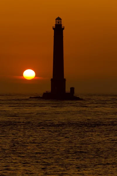 灯台,キャップ・ド・ラ・ハーグ,ノルマンディー,フランス — ストック写真