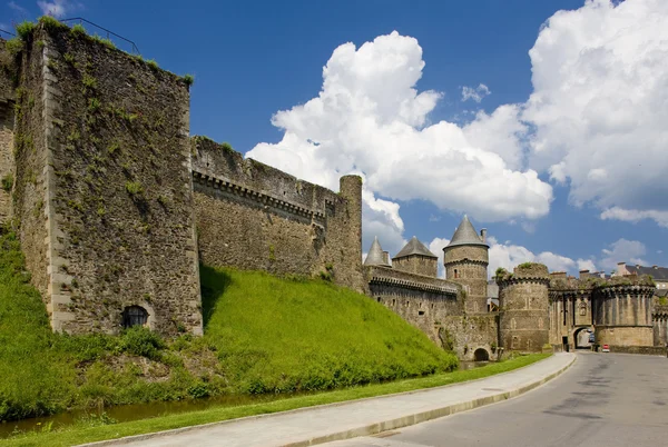 Fougeres, Brittany, France — Stock Photo, Image
