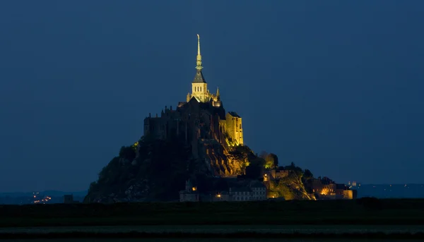 Mont-Saint-Michel, Normandie, Frankrike — Stockfoto