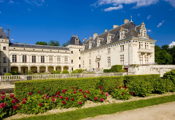A Chateau de Breze, fizet-de-la-Loire, Franciaország — Stock Fotó