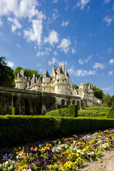 Castelul Usse, Indre-et-Loire, Centru, Franța — Fotografie, imagine de stoc