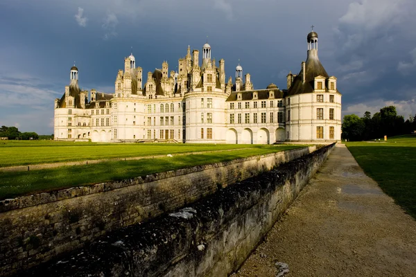 Castelo de Chambord, Loir-et-Cher, Centre, França — Fotografia de Stock