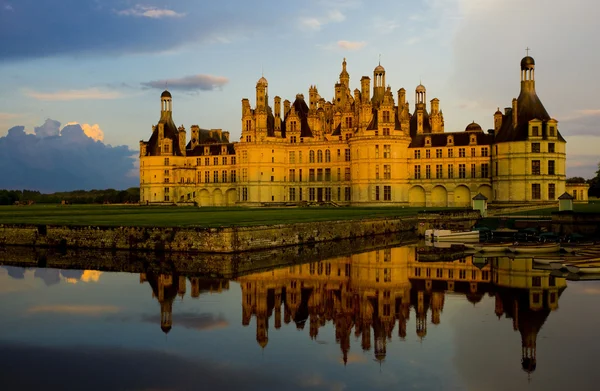 Castillo de Chambord, Loir-et-Cher, Centro, Francia — Foto de Stock