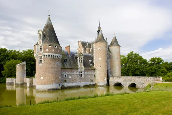 Chateau du moulin, lassay-sur-croisne, centre, Frankrijk — Stockfoto