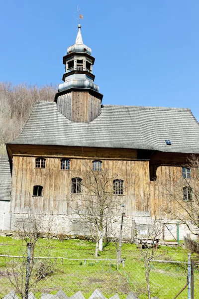 Iglesia de madera, Nowa Bystrzyca, Polonia — Foto de Stock