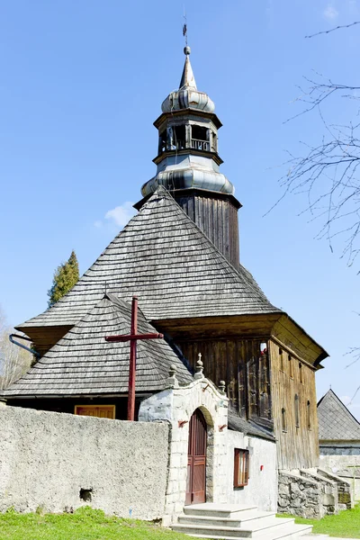 木造教会、森の番人ノワ ビストシツァ、ポーランド — ストック写真