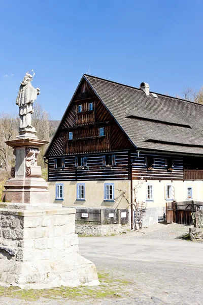Scanzen στο zubrnice, Τσεχία — Φωτογραφία Αρχείου