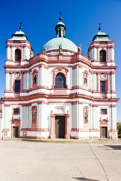 Jablonne v podjestedi、チェコ共和国の大聖堂 — ストック写真