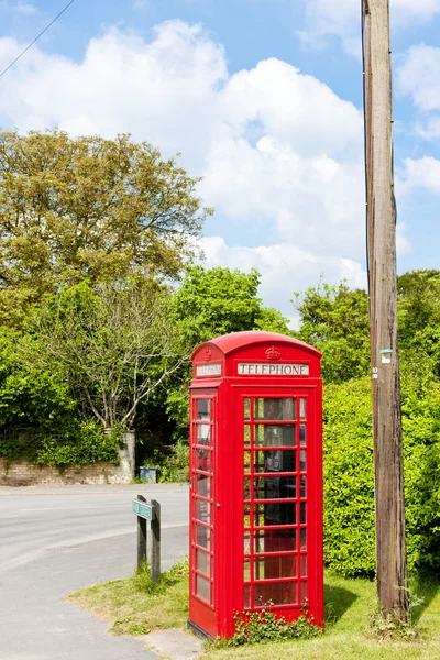 Telefonkiosk, reach, england — Stockfoto