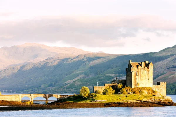 Eilean donan castle, loch duich, Skotsko — Stock fotografie