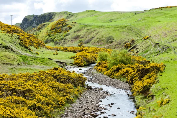 Krajina v zálivu armadale, Vysočina, Skotsko — Stock fotografie