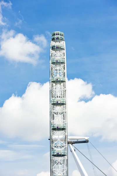The London Eye, Лондон, Великобритания — стоковое фото