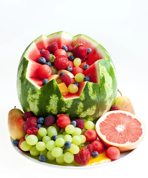 Salade de fruits au melon d'eau — Photo