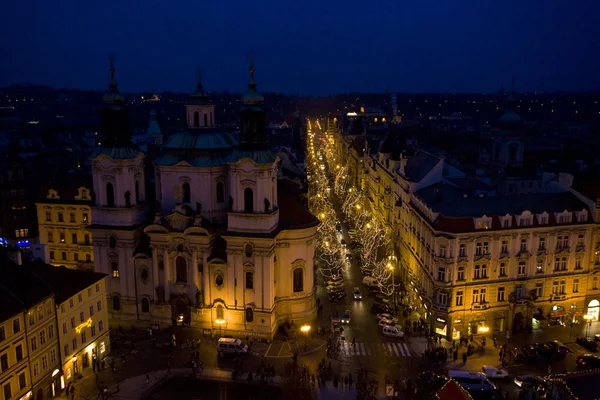 Hora de Natal em Praga, República Checa — Fotografia de Stock