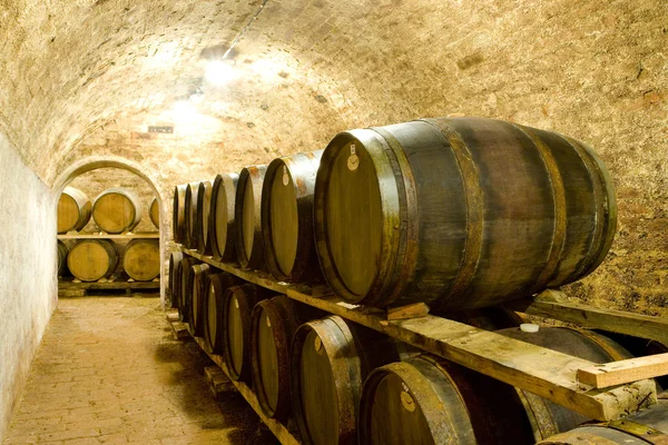 Wine cellar, Jaroslavice, Czech Republic — Stock Photo, Image