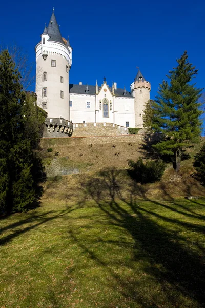 Castillo Zleby, República Checa — Foto de Stock