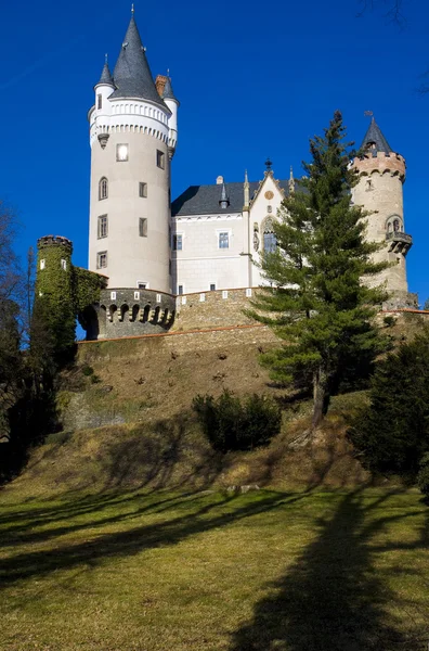 Castle Zleby, Czech Republic — Stock Photo, Image