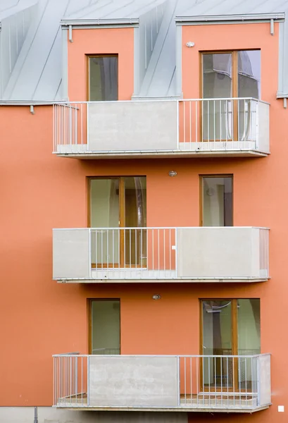 チェコ共和国の新しい住宅不動産 — ストック写真