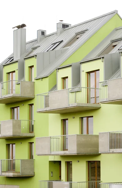 Nowe osiedle mieszkaniowe, Republika Czeska — Zdjęcie stockowe