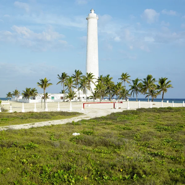 Leuchtturm, cayo sabinal, Provinz Camaguey, Kuba — Stockfoto