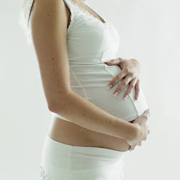 Schwangere Frau — Stockfoto