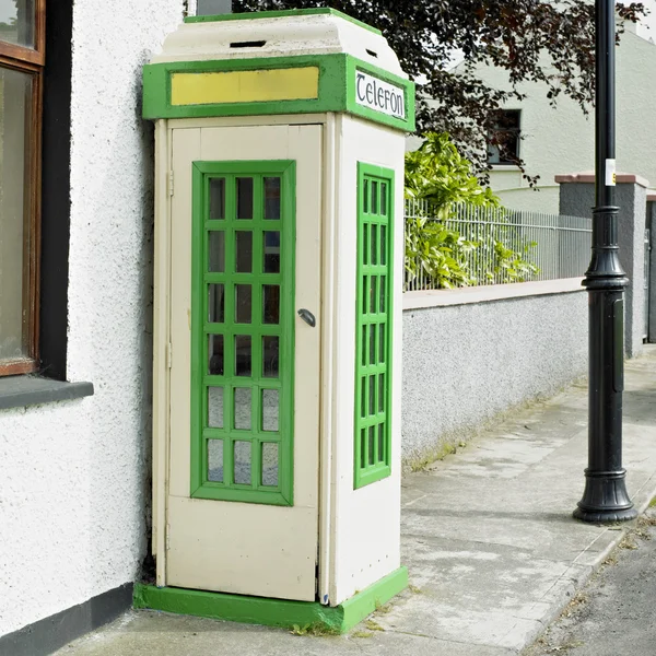 Cabina telefónica, Malin, Condado de Donegal, Irlanda — Foto de Stock