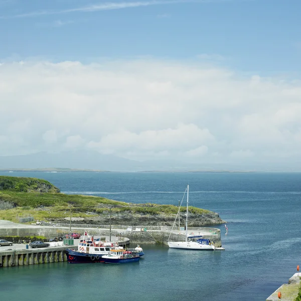 Přístav, jasné ostrov, county cork, Irsko — Stock fotografie