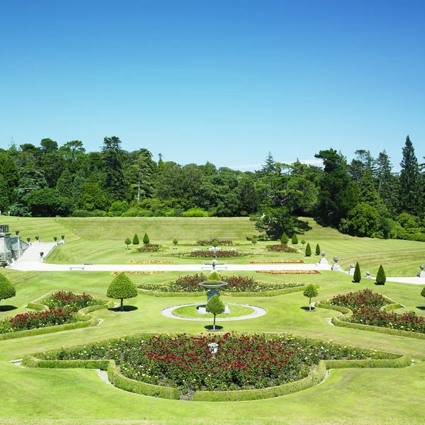 Powerscourt gardens, county wicklow, Irlandia — Zdjęcie stockowe
