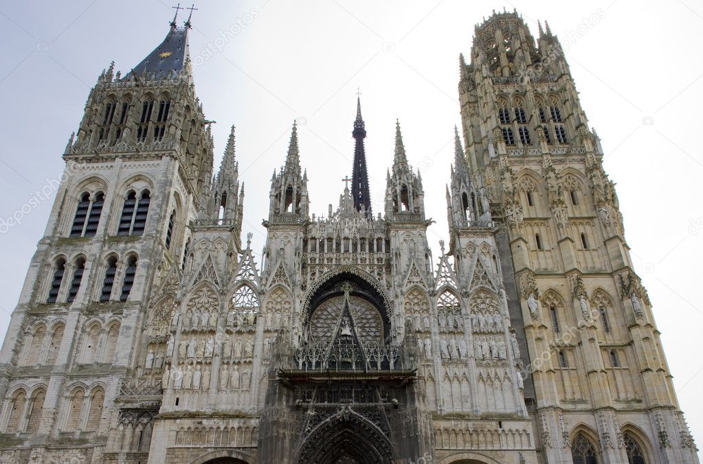Cathedral Notre Dame, Rouen, Normandy, France