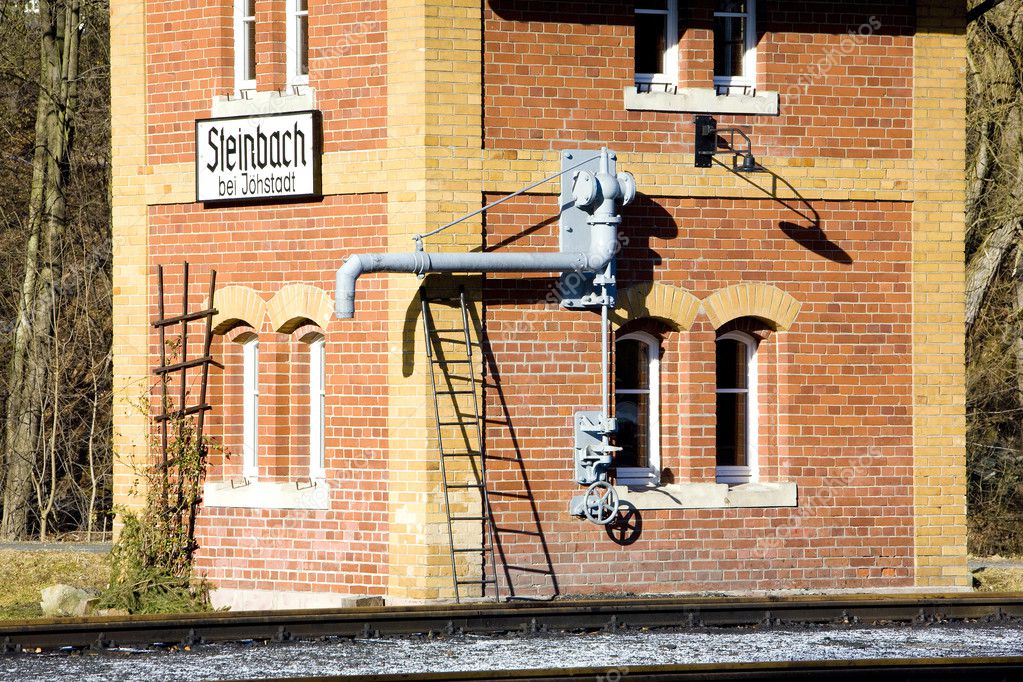 Narrow-gauge Railways, Steinbach - Jöhstadt, Germany — Stock Photo ...