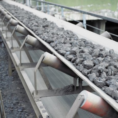 Coal loading, Banovica, Bosnia and Hercegovina clipart