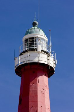 Lighthouse's detail, Scheveningen, Netherlands clipart