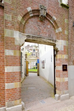 begijnhof, amsterdam, Hollanda için giriş