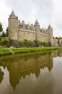 Chateau josselin, brittany, Fransa