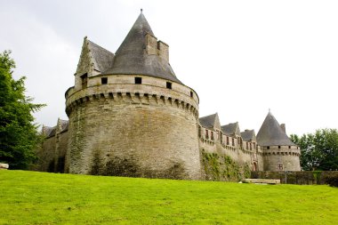 Chateau de rohan, pontivy, brittany, Fransa