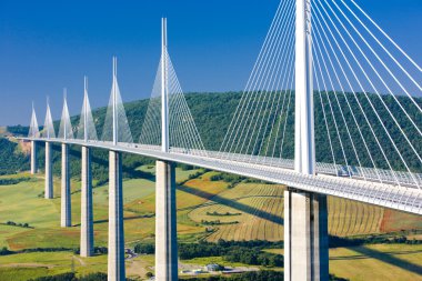 Millau Viyadüğü, Aveyron Departement, Fransa