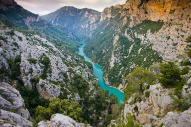 Verdon Gorge, Provence, France clipart