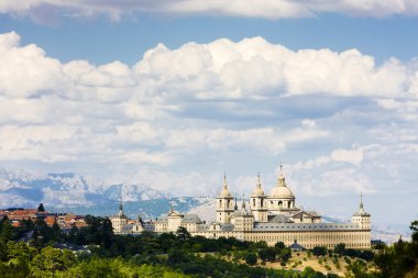 Monastery, San Lorenzo del Escorial, Spain clipart